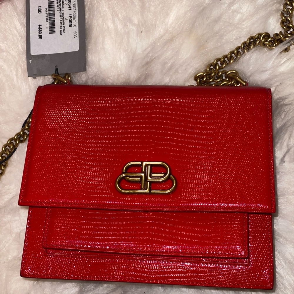 Balenciaga Cross Body (Red)